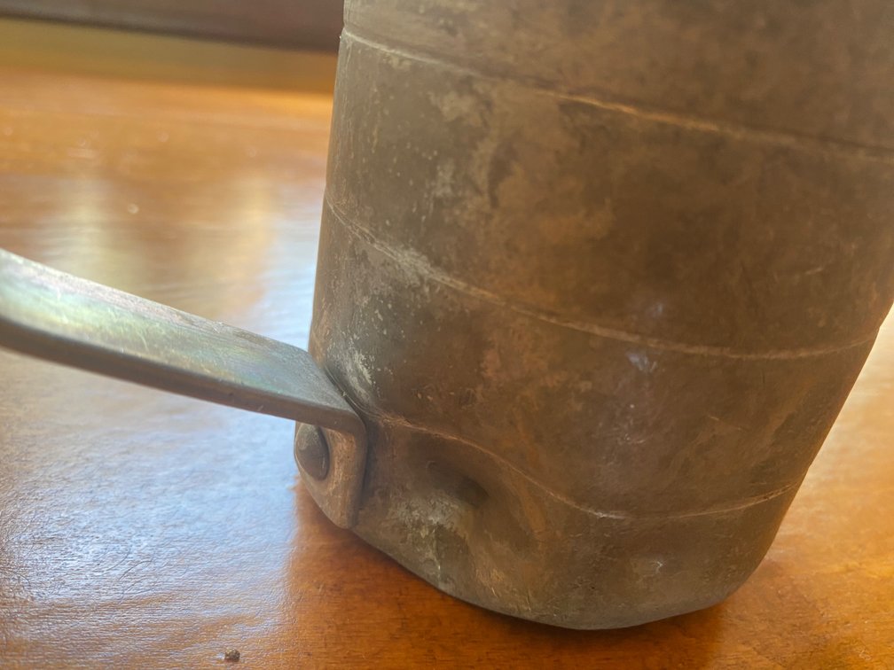 Vintage Aluminum Measuring Cup (Dent)