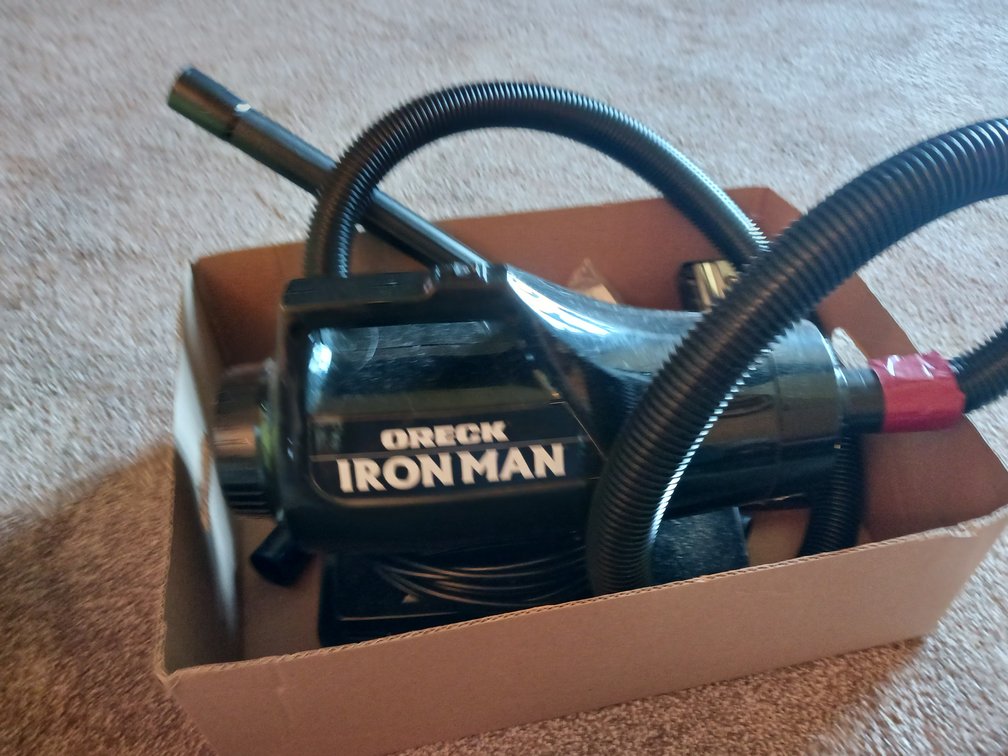 Oreck IronMan Portable Vacuum Cleaner