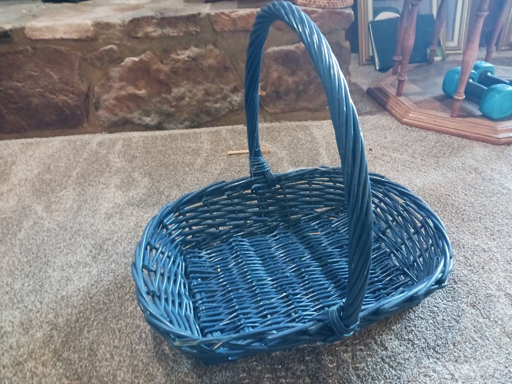 Blue Market Basket