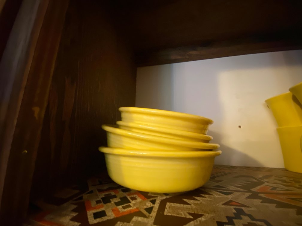 Yellow Ceramic Bowls