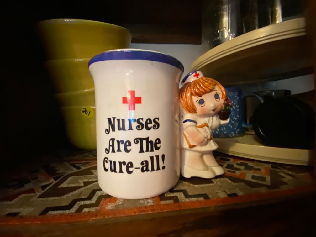 "Nurses are the Cure" Mug