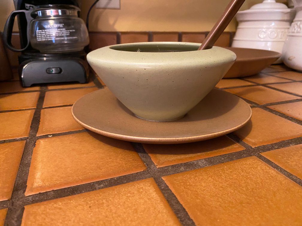 Metlox Poppytrail Gravy Boat w/Underplate