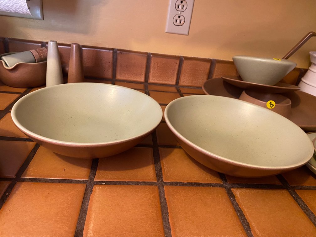 Metlox Poppytrail Serving Bowls