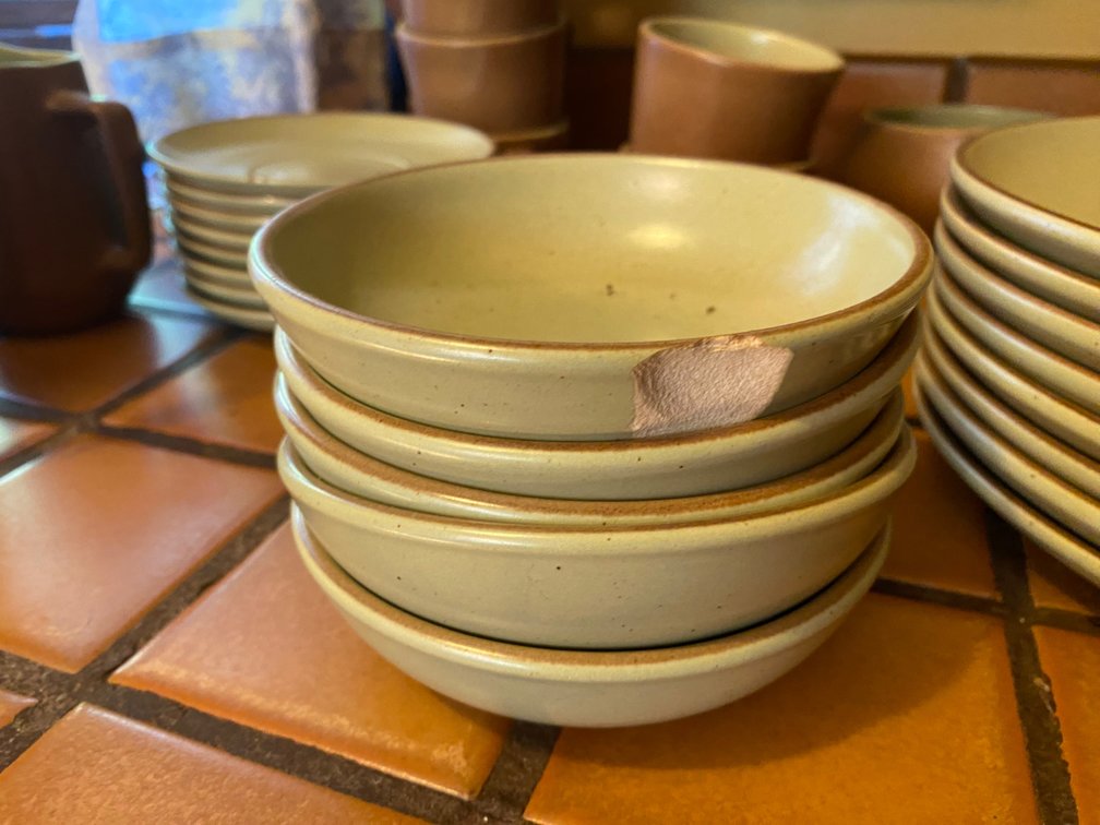 Metlox Poppytrail Bowls (1 has chip missing)