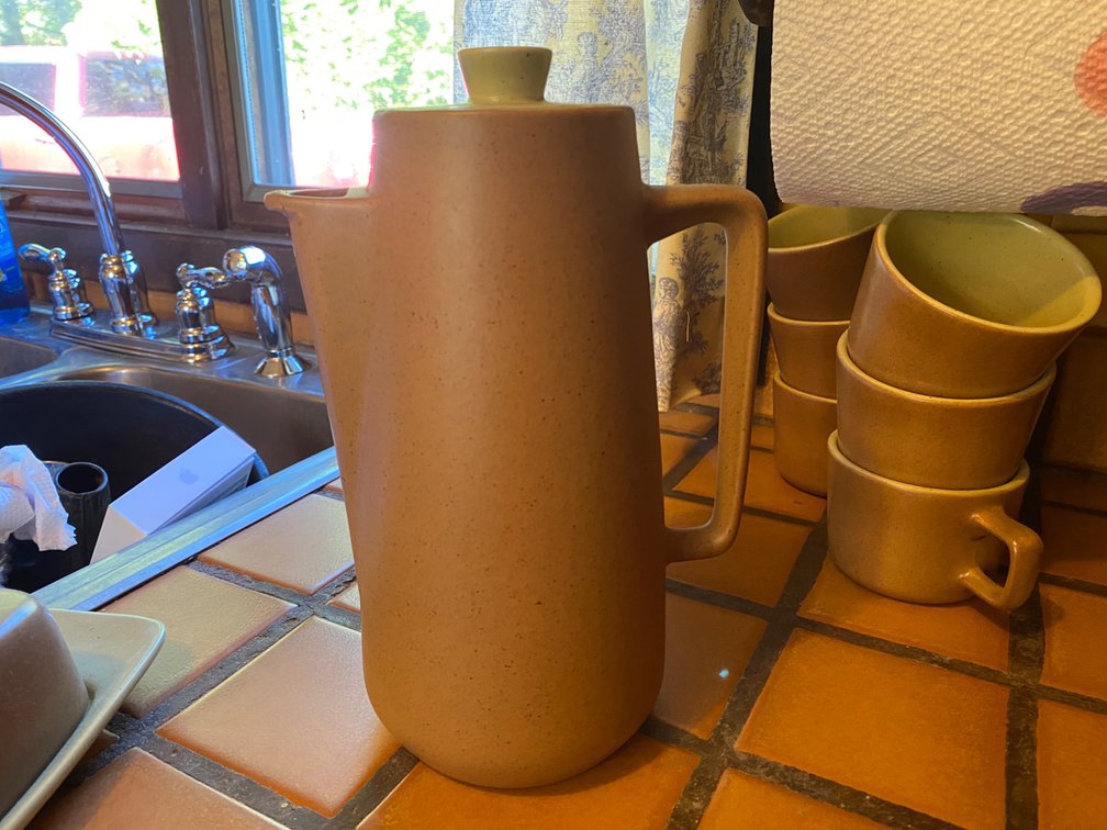 Metlox Poppytrail Coffee Pot