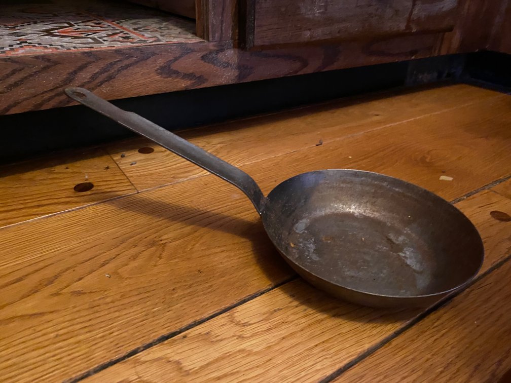 Vintage Long-Handled Skillet