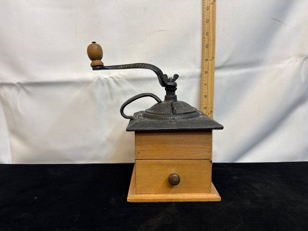 Large Vintage Coffee Mill