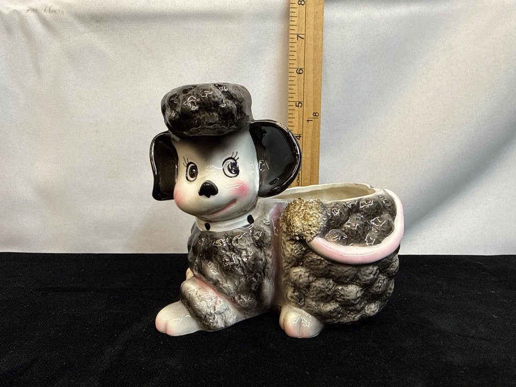 1950’s Kitschy  Poodle Planter