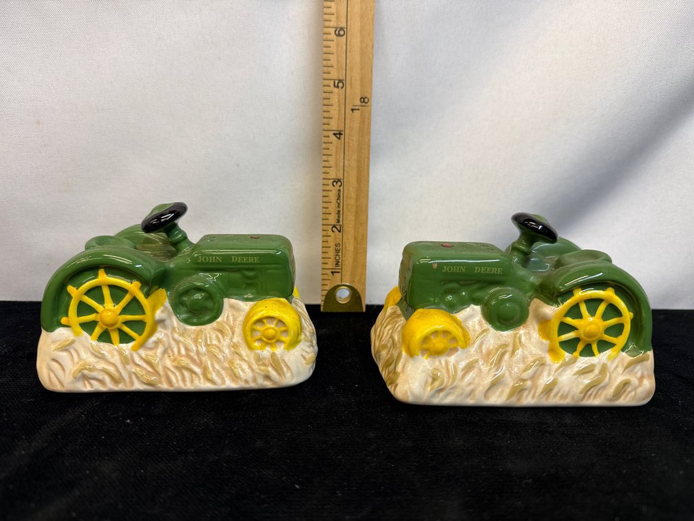 John Deere Salt & Pepper Shakers
