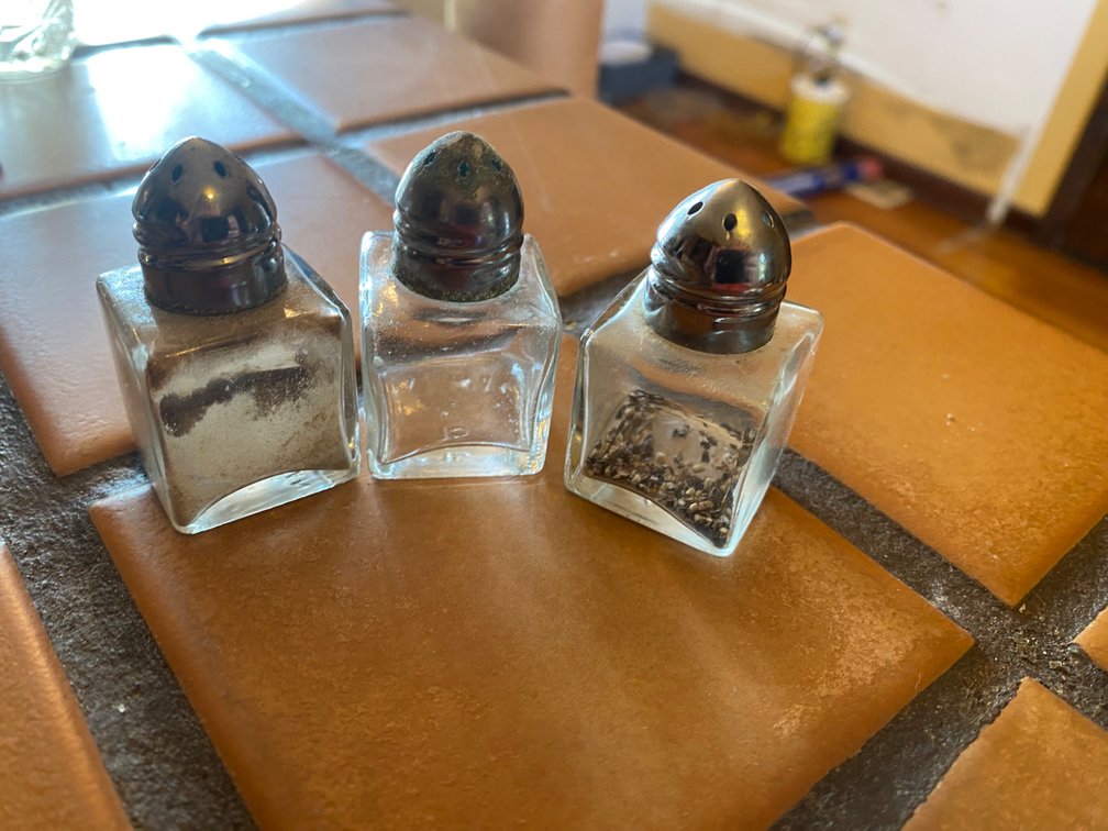 Clear Glass Personal S&P Shakers