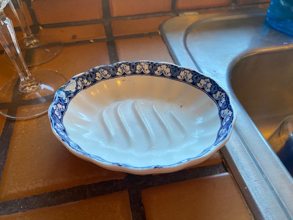 Fenton Dominion Ceramic Soap Dish