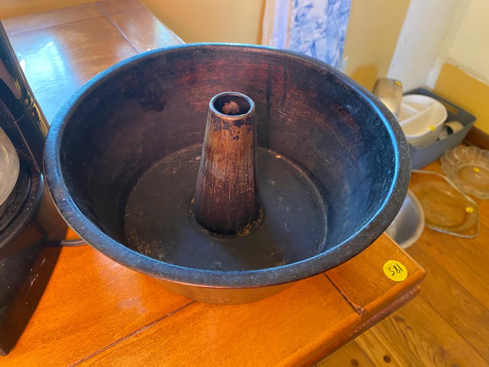 Vintage Metal Tube Pan