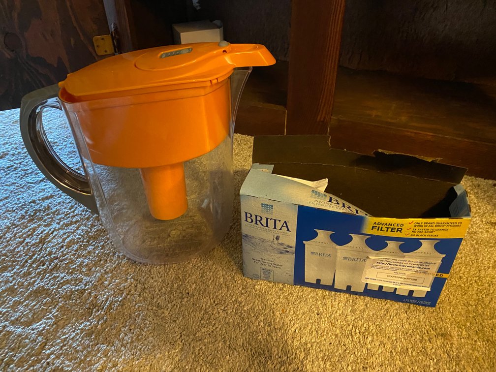 Brita Grand Water Filter Pitcher w/Filters