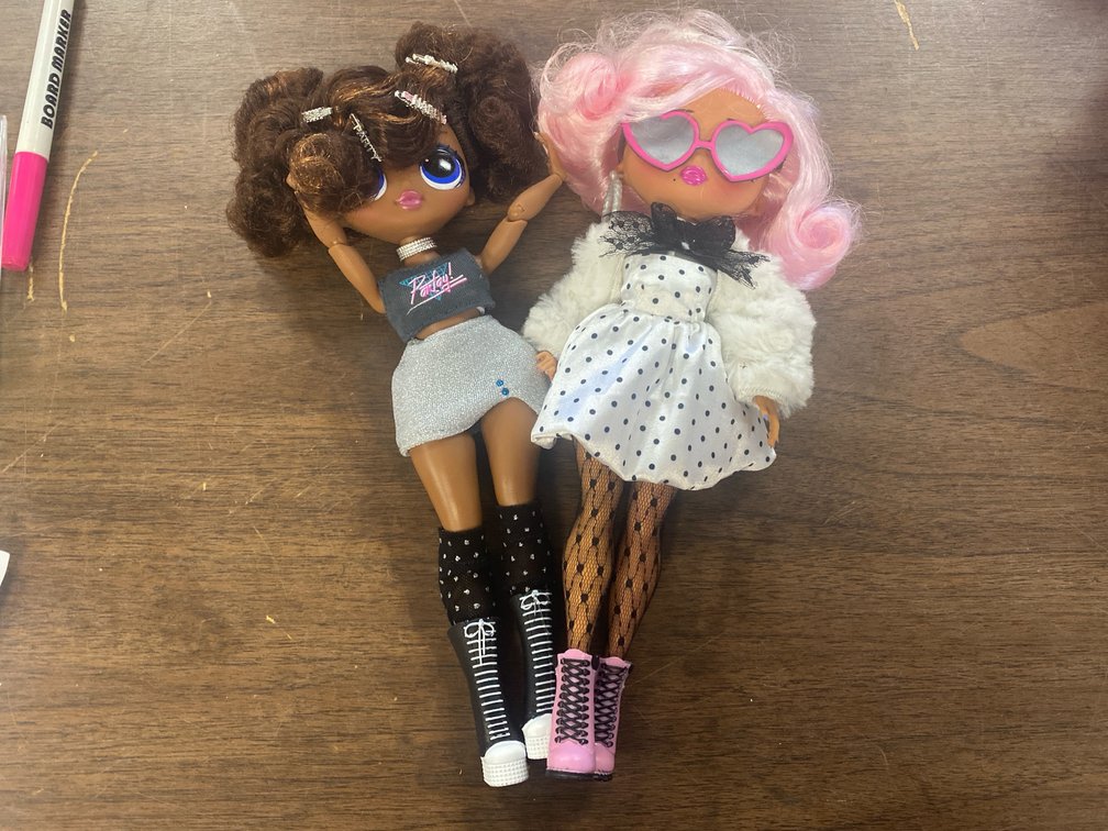 LOL Surprise! OMG Fashion Dolls Miss Glam & Uptown Girl