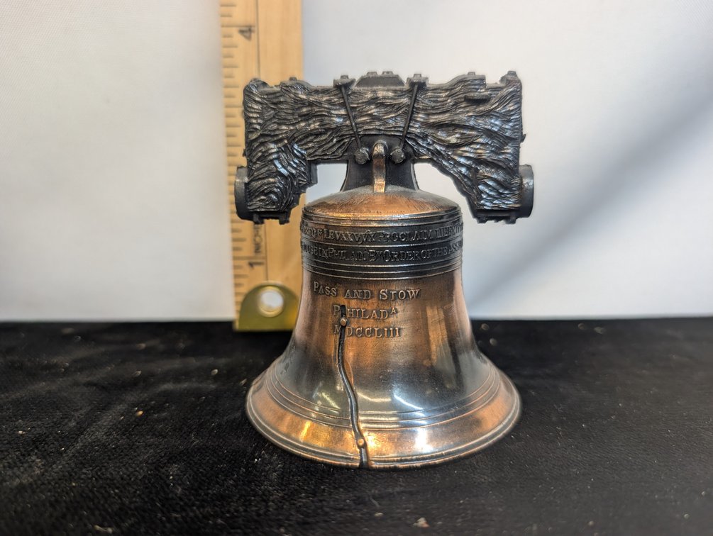 Metal Liberty Bell