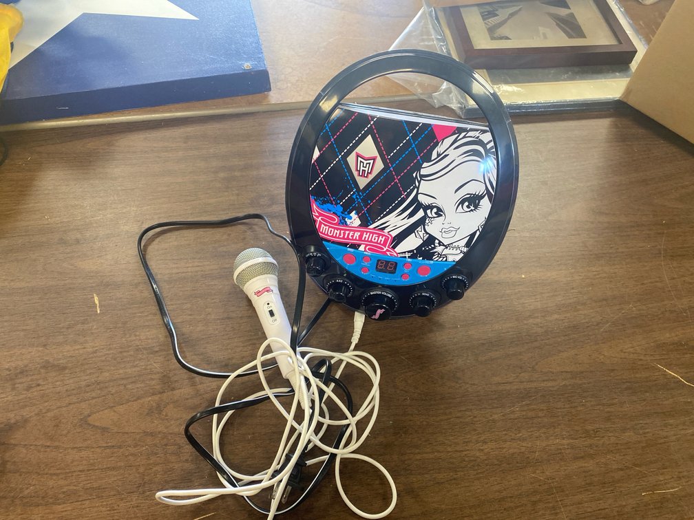 Monster High Disco Party CD+G Karaoke Machine