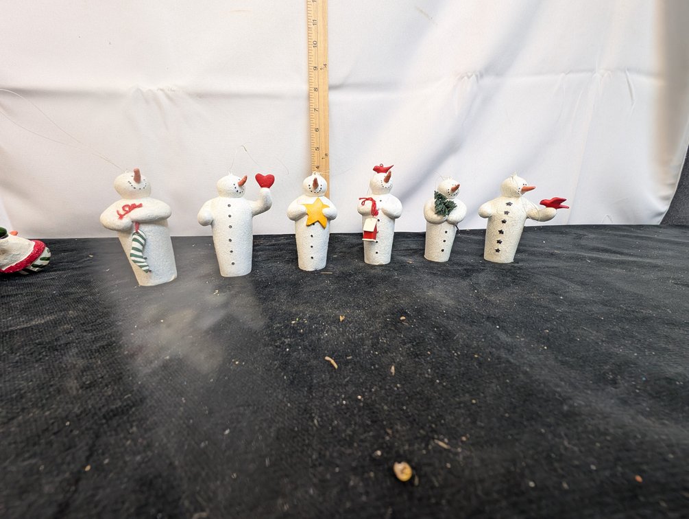 Dept 56 Snowman Ornaments