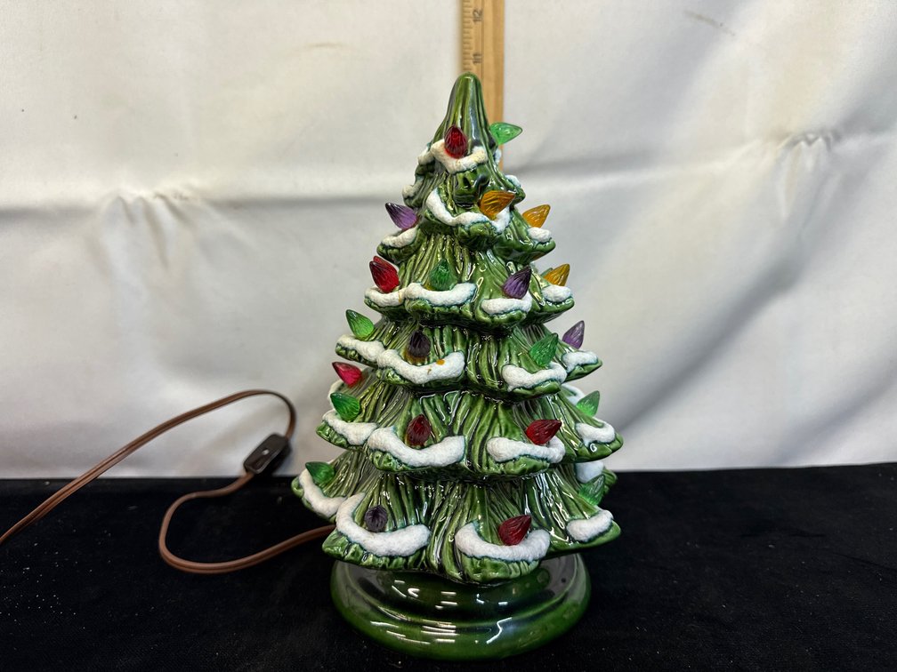 Vintage Ceramic Christmas Tree