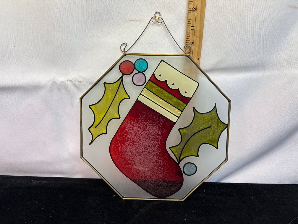 Hanging Glass Stocking