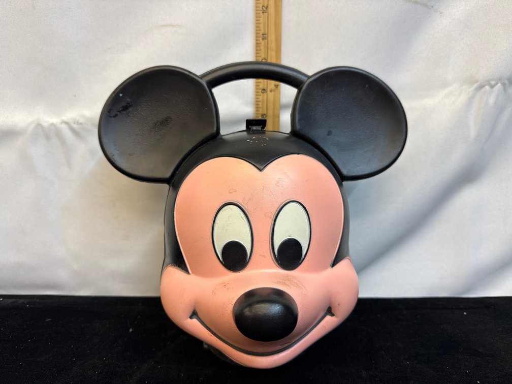 Vintage Mickey Mouse Lunch Box with Thermos