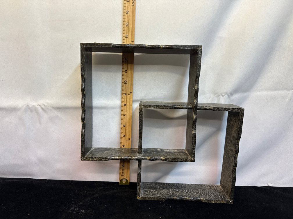 MCM Wooden Wall Shelf