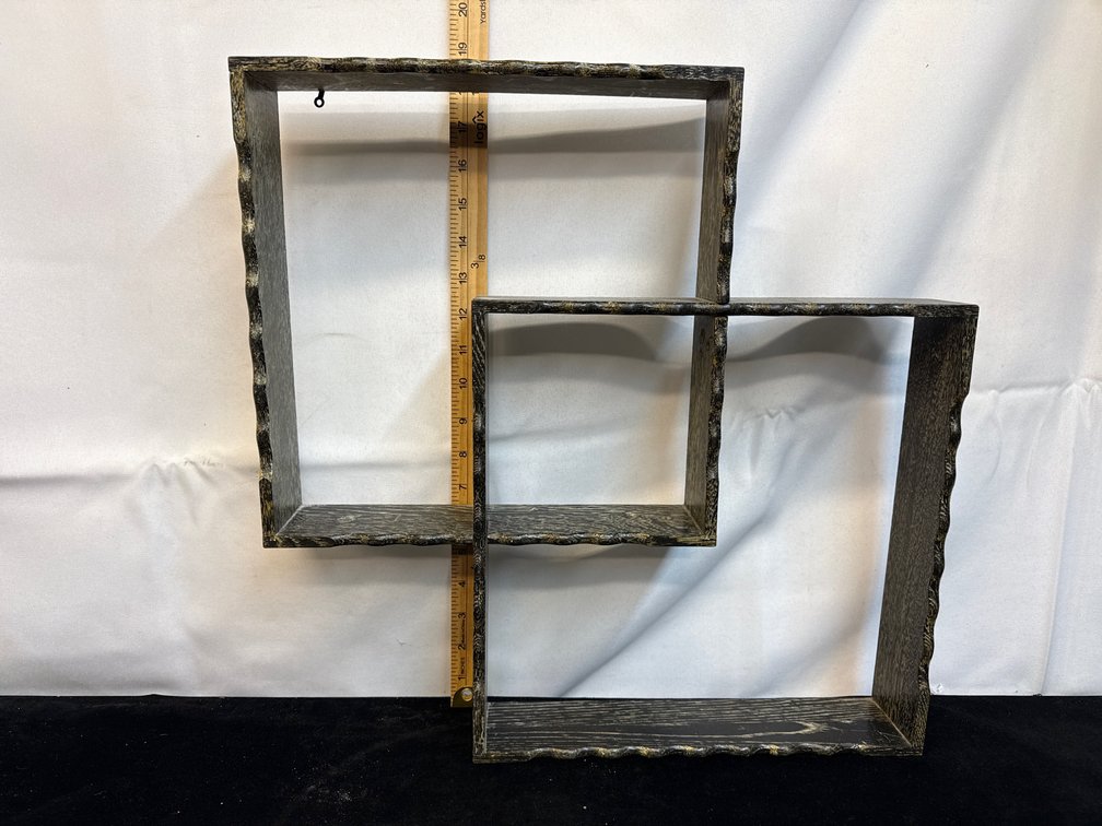 MCM Wooden Wall Shelf