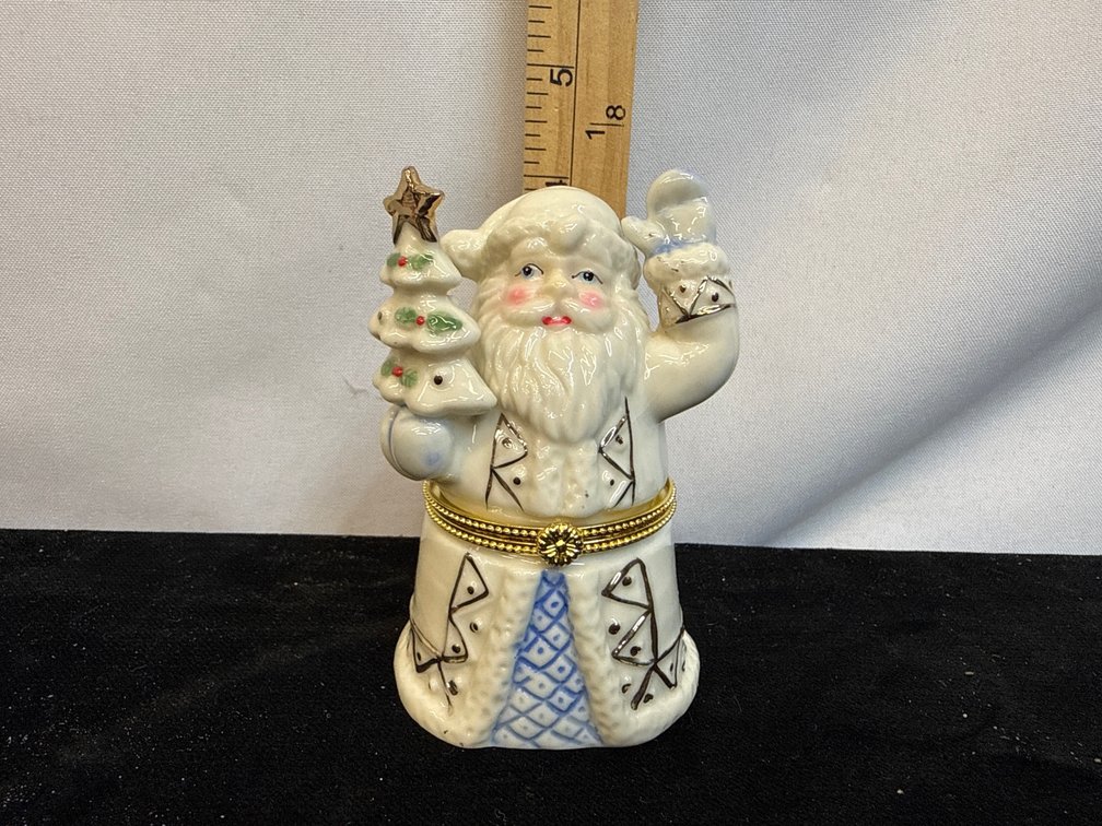Santa Trinket Box