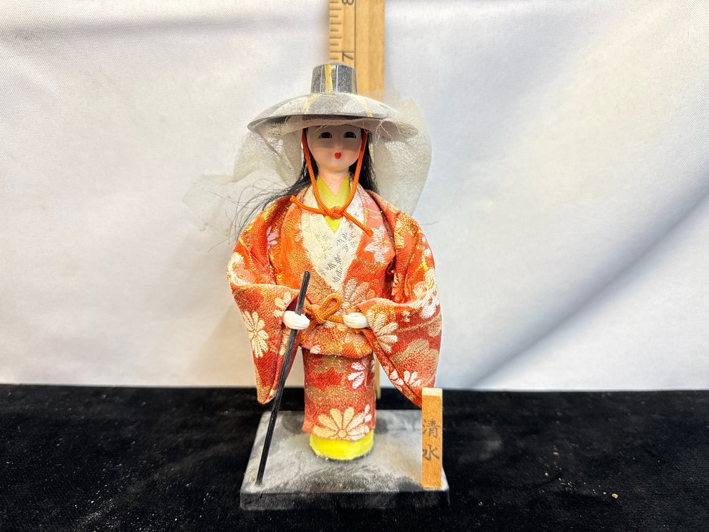 Wooden Oriental Doll