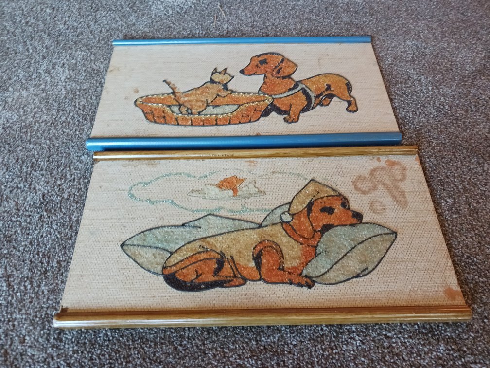 1960s Dachshunds Artwork