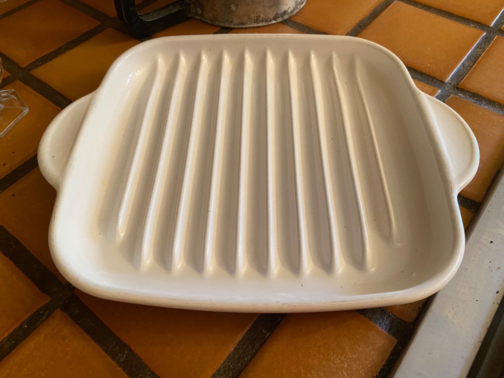 Microwave Browing/Grill Dish