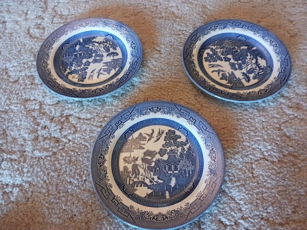 Blue Willow Plates