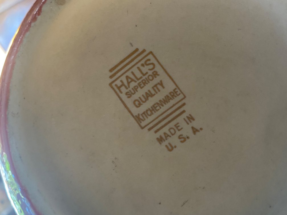 Hall's Red Ball Pitcher