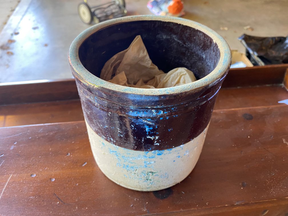 Two-Tone Crock