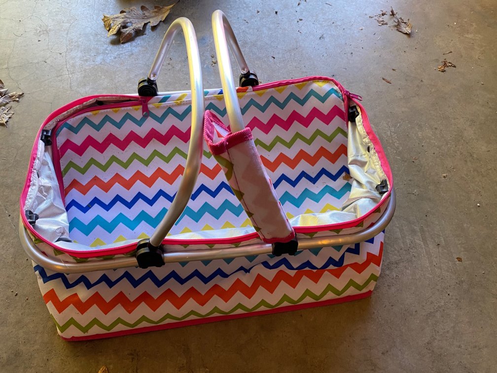 Collapsible Insulated Picnic Basket