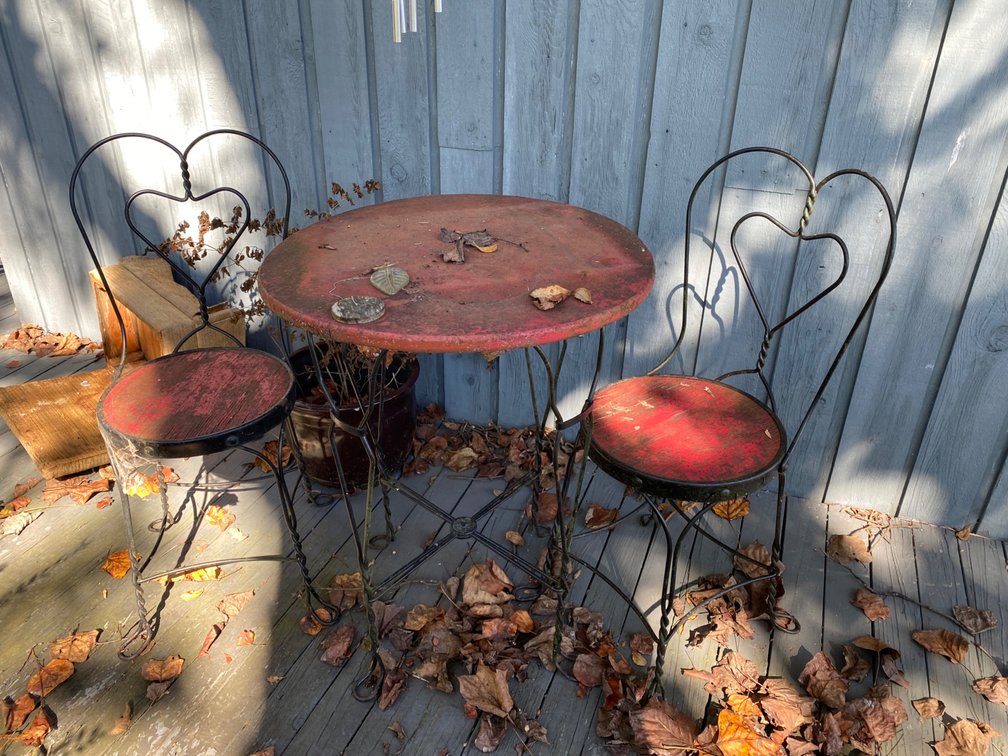 Wrought Iron Bistro Set