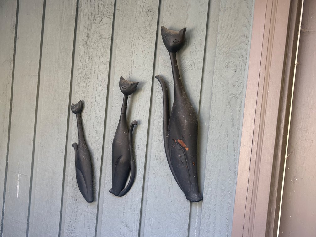 Black Cat Wall Decor