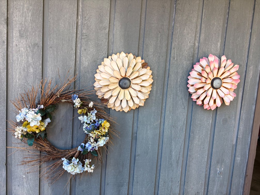 Outside Floral Decor