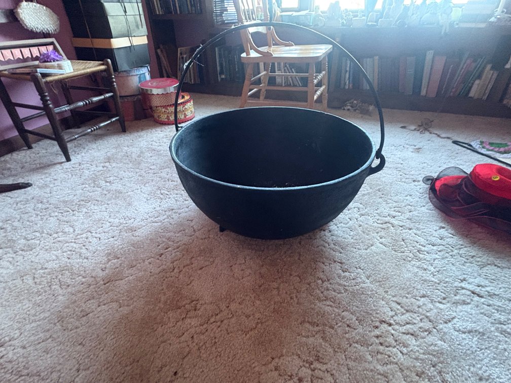 Cast Iron Cauldron