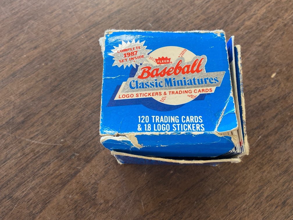 Baseball Miniature Cards