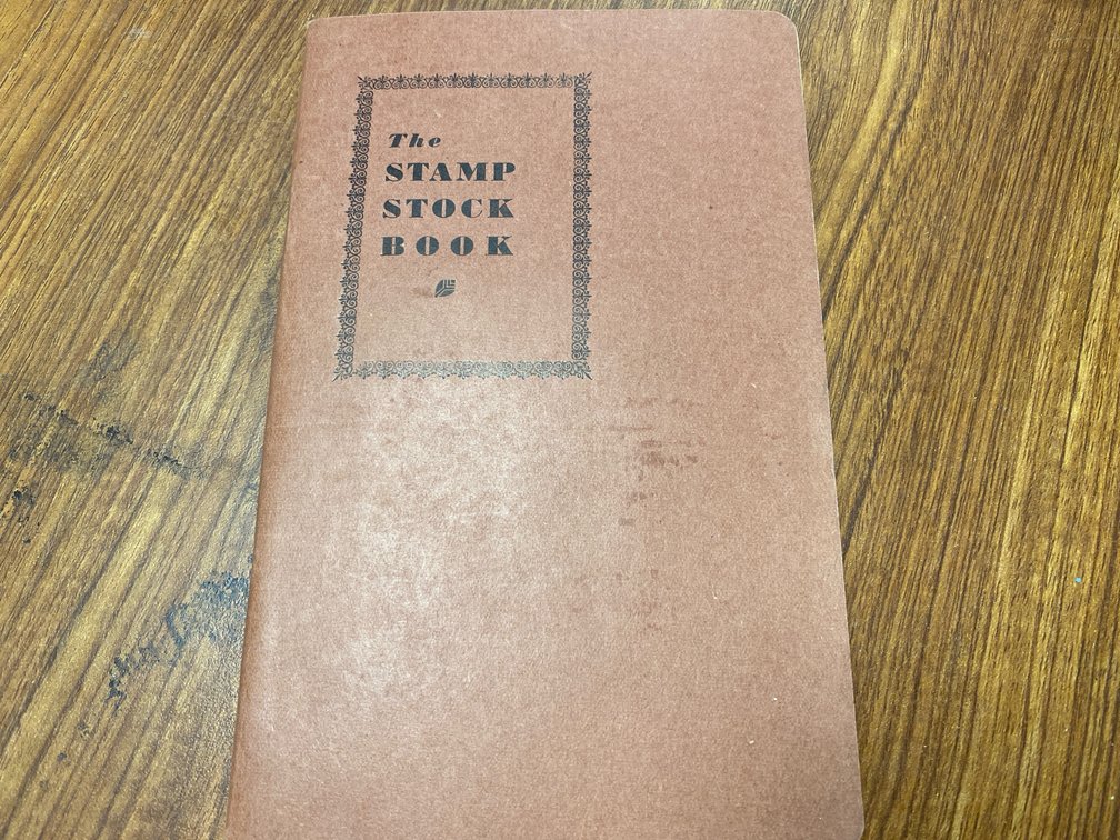 Stamp Stock Book