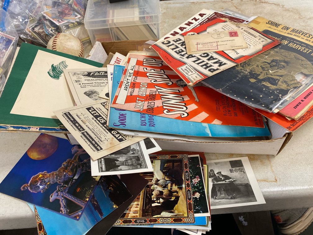 Misc. Sheet Music, Postcards, etc.
