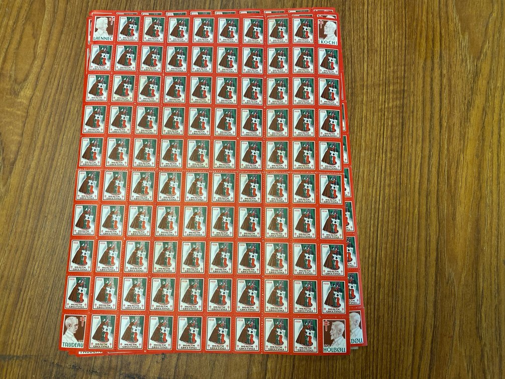 1938 US Christmas Seals (Tuberculosis)