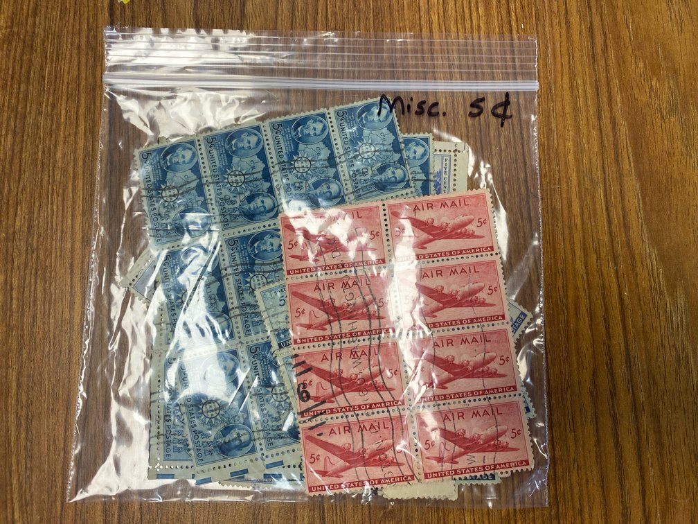 Misc. 5¢ Stamps