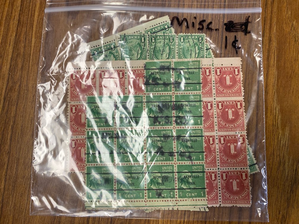 Misc. 1¢ Stamps