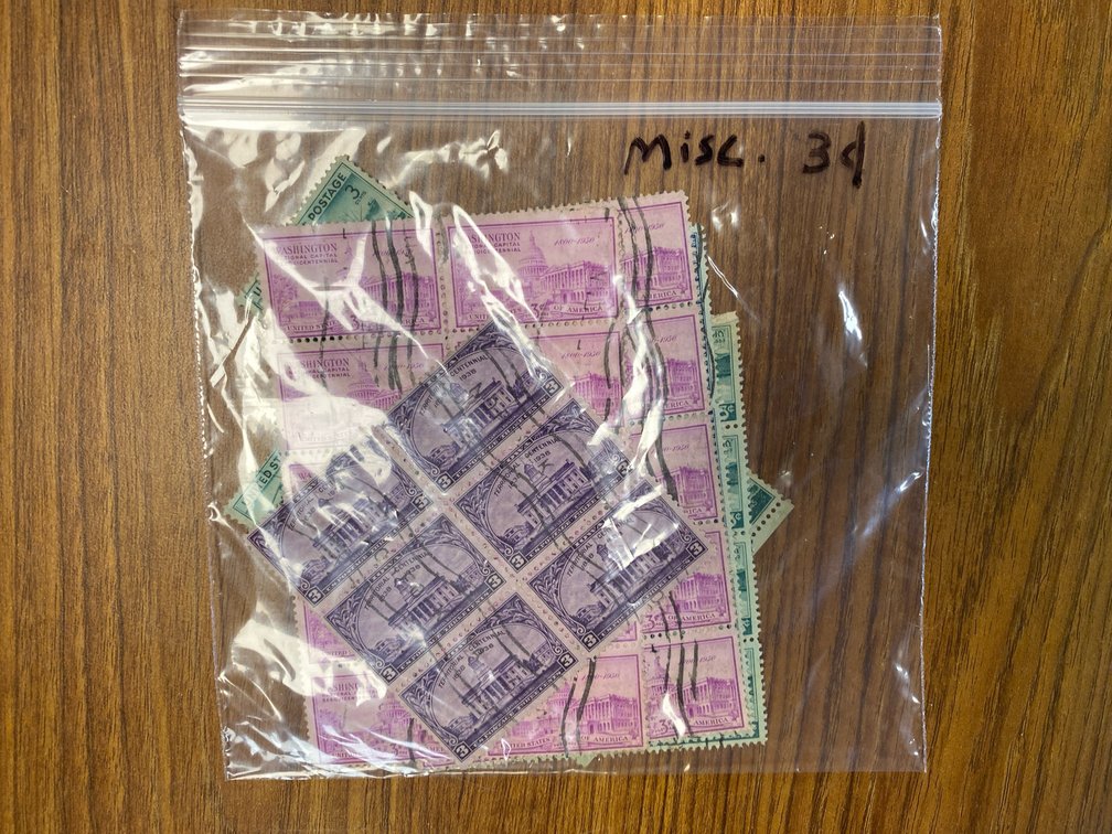 Misc. 3¢ Stamps