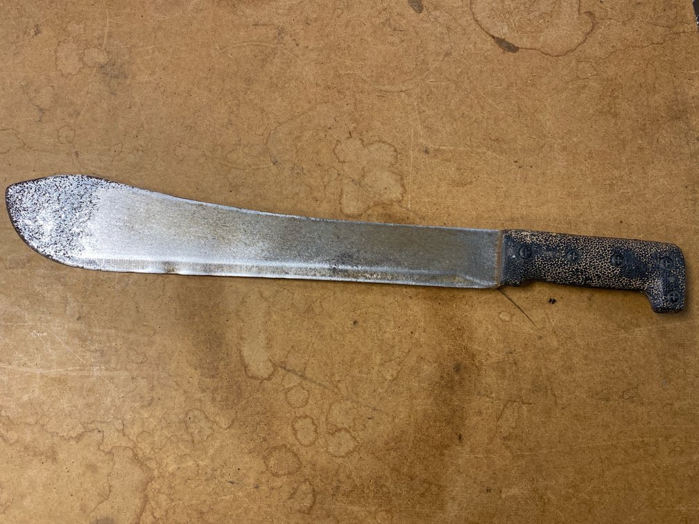 Serrated/Sawback Machete
