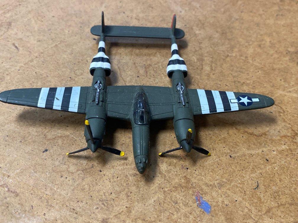 Lockheed P-38J Lightning Fighter Aircraft