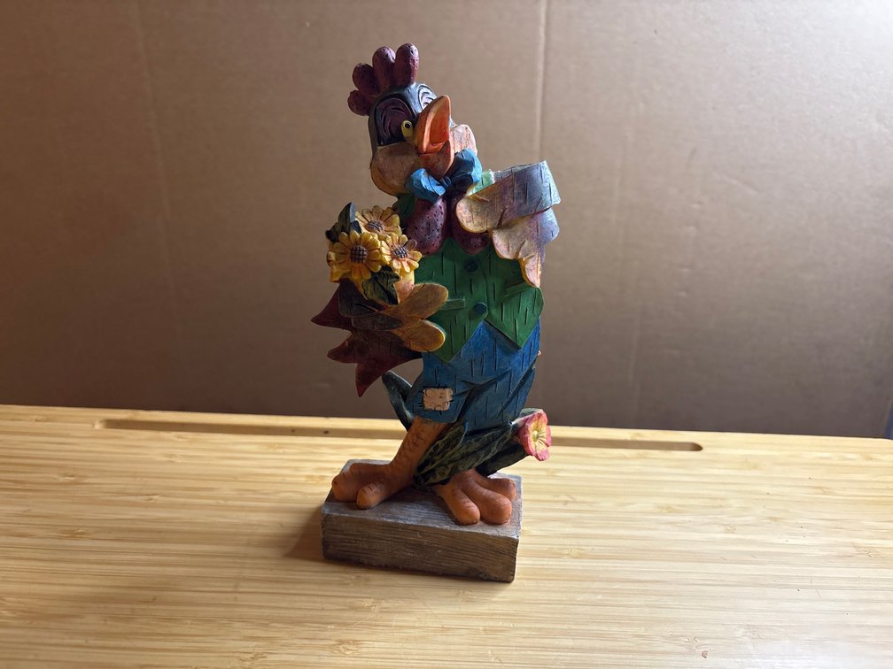 Rooster Figurine