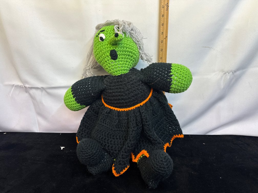 Crocheted Witch