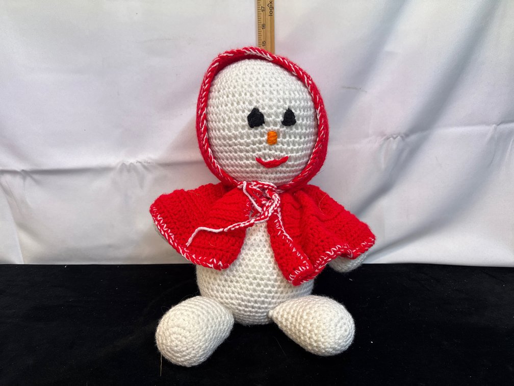 Crocheted Little Red Ridding Hood